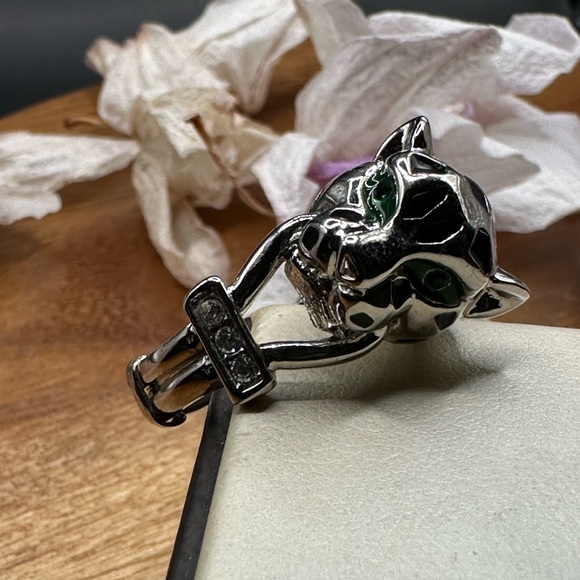 Silver Cat ring - Picture 7 of 14